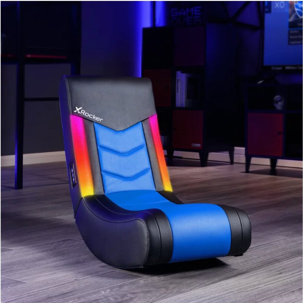 X Rocker Solo Floor Rocker Gaming‎ Chair with RGB Lighting - Picture 5 of 6
